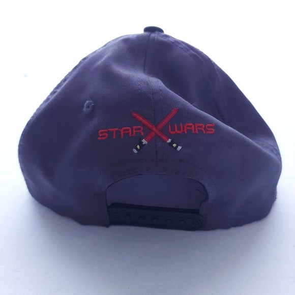 Star Wars Pixel Art Snapback Black and Gray Cap Hat - Picture 3 of 7